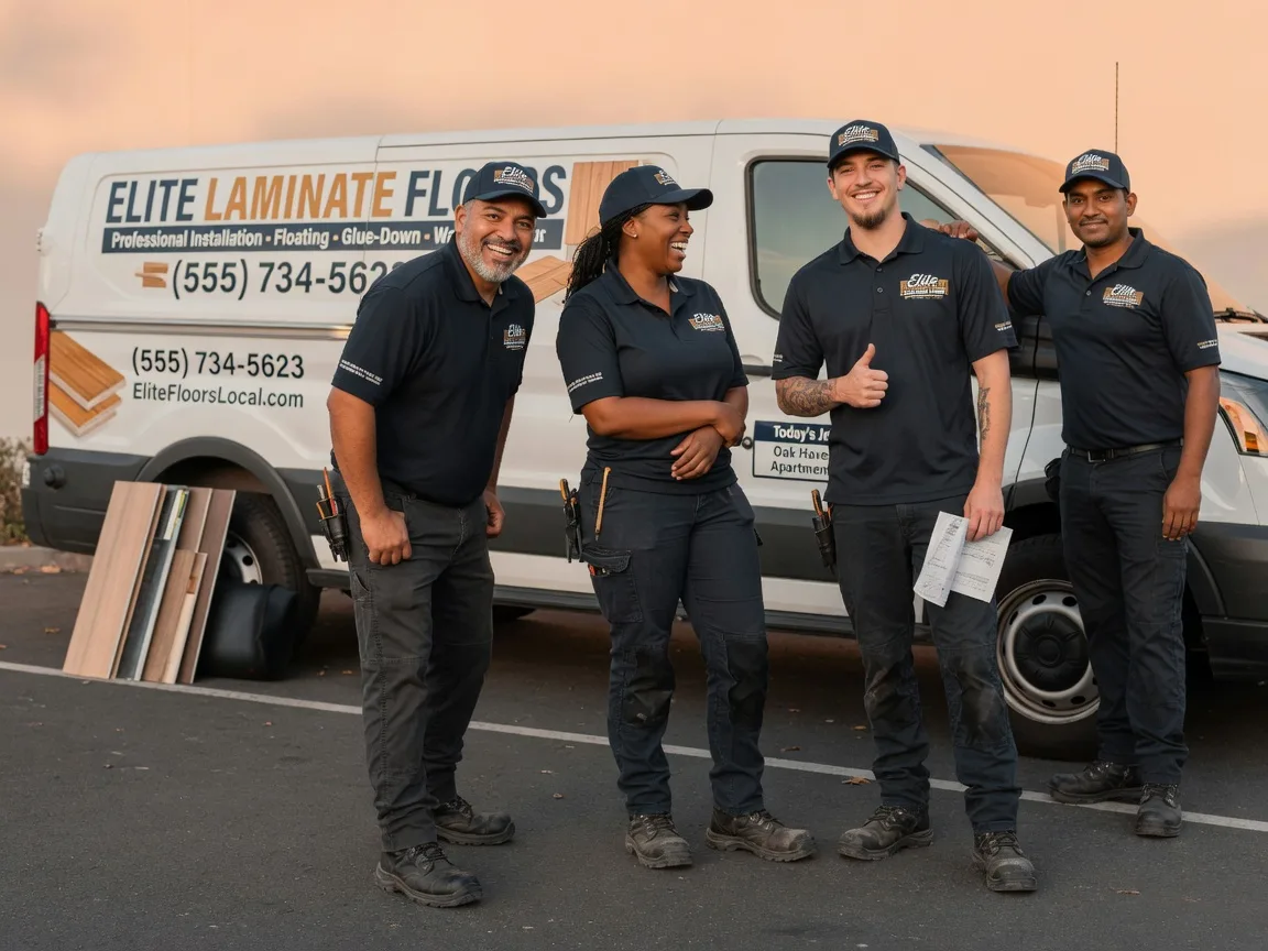 Laminate flooring installation company in Ackerly, TX